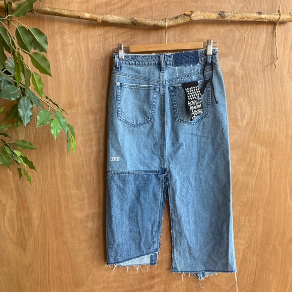 Ksubi kip patchwork skirt - Picture 7 of 8